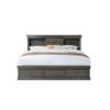 Acme Louis Philippe III - Queen Bed w/Storage in Dark Gray view 3