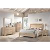 Acme Miquell 2-Drawer Wooden Nightstand in Natural view 2