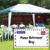VictoryStore Decorations: Custom Postal Banner - Waterproof Vinyl Banner (Post Letter, 3 feet by 5 feet) (3x5 Feet) view 2