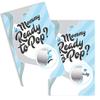 Is Mommy Ready To Pop Baby Shower Scratch Off Game | 24 Cards | Boy Baby Shower Scratch Off Tickets | Ready To Pop Baby Shower Scratchers | Boy Baby Shower Game Ideas view 1