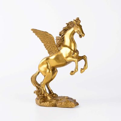Chinese Fengshui Brass Pegasus Horse with Wings Statue Home Decoration Gift ZD123