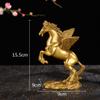 Chinese Fengshui Brass Pegasus Horse with Wings Statue Home Decoration Gift ZD123 view 2