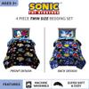 Sonic the Hedgehog Anime Kids Super Soft Comforter and Sheet Set, 4 Piece Twin Size by Franco view 3