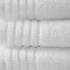 510 DESIGN Big Bundle 100% Cotton Bath Towel Set, Quick Dry Zero Twist Terry Fabric, Soft, and Highly Absorbent for Shower, Multi-Sizes, White 12 Piece view 3