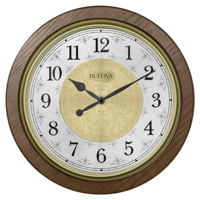 Bulova C4115 Manchester Chiming Wall Clock