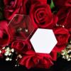 20pcs White Gloss Acrylic Hexagon Sheet, Acrylic Coaster Hexagon Place Card Names Wedding Signs, Crafting Mosaic & Wall Tiles (White, 3") view 2