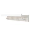 COAT RACK Wall-Mounted Hangers Solid Wood Wall Storage Shelf Porch Bedroom Hook (Size : 48.5812cm) view 1