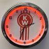 Kenworth 16" KW Logo Sign Neon Clock by MCA view 2