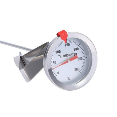 Stainless Steel Cooking Probe with 12"" Food-Grade Probe and 2"" Easy-Read Dial Compatible with , , Pit , and Major BBQ Grills