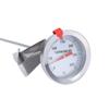 Stainless Steel Cooking Probe with 12"" Food-Grade Probe and 2"" Easy-Read Dial Compatible with , , Pit , and Major BBQ Grills view 1