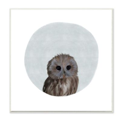 Baby Owl Animal Kids Painting