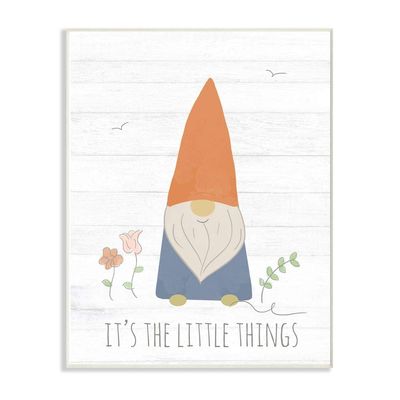 Kids Inspirational Word Cute Colorful Gnome Drawing Design