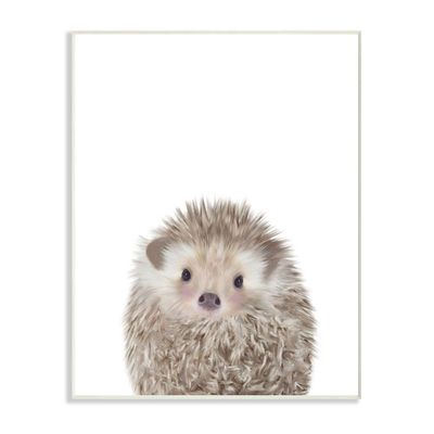 Baby Hedgehog Animal Kids Painting