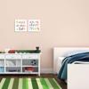 Kids Inspirational Word Rainbow Nursery Design view 4