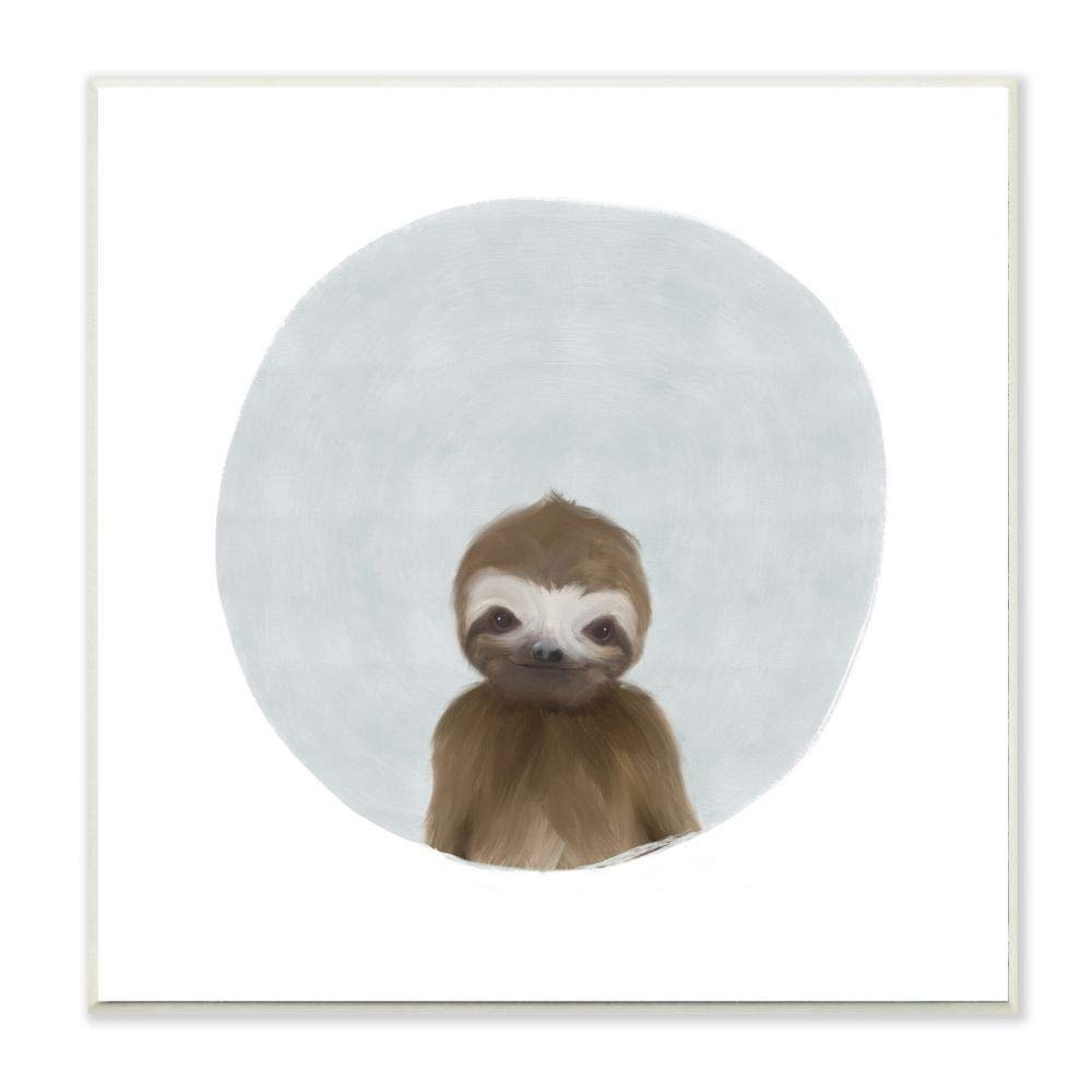 Baby Sloth Animal Kids Painting