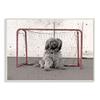 Stupell Industries Hockey Goalie Sports Dog Pet Animal Collage Design view 1
