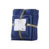 510 DESIGN Big Bundle 100% Cotton Bath Towel Set, Quick Dry Zero Twist Terry Fabric, Soft, and Highly Absorbent for Shower, Multi-Sizes, Indigo 12 Piece view 4