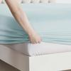 Clara Clark Cal King Sheets, 6 Piece Set - Hotel Luxury Sheets for Cal King Size Bed, Super Soft Bedding Set, Cal King Size, Aqua Light Blue view 2