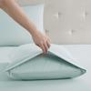 Clara Clark Cal King Sheets, 6 Piece Set - Hotel Luxury Sheets for Cal King Size Bed, Super Soft Bedding Set, Cal King Size, Aqua Light Blue view 3