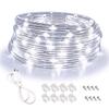 Areful LED Rope Lights, 16ft Daylight White Strip Lights with Clear PVC Jacket, Connectable and Flexible, Waterproof for Indoor Outdoor use, 110V Plugin Tape Lighting with High Brightness 3528 LEDs view 1