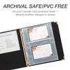 Samsill 8.5 x 11 Inch Recipe Card Page Protectors, 25 Count - 2 Pocket Side Loading Sheets for 3 Ring Binders, 4 x 6 Pocket Sleeves view 4