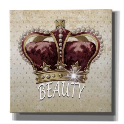 Epic Graffiti 'Drama Beauty' by Karen Smith, Canvas Wall Art, 12"x12"