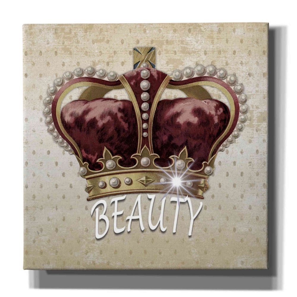Epic Graffiti 'Drama Beauty' by Karen Smith, Canvas Wall Art, 12"x12"