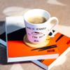 Le Fabuleux Shaman 39-1X-005 Mug avec Couvercle Sous-Tasse vers Le Vendredi et l'au del Blanc et Beige Porcelaine et Bois D12 x H9,5 cm view 2