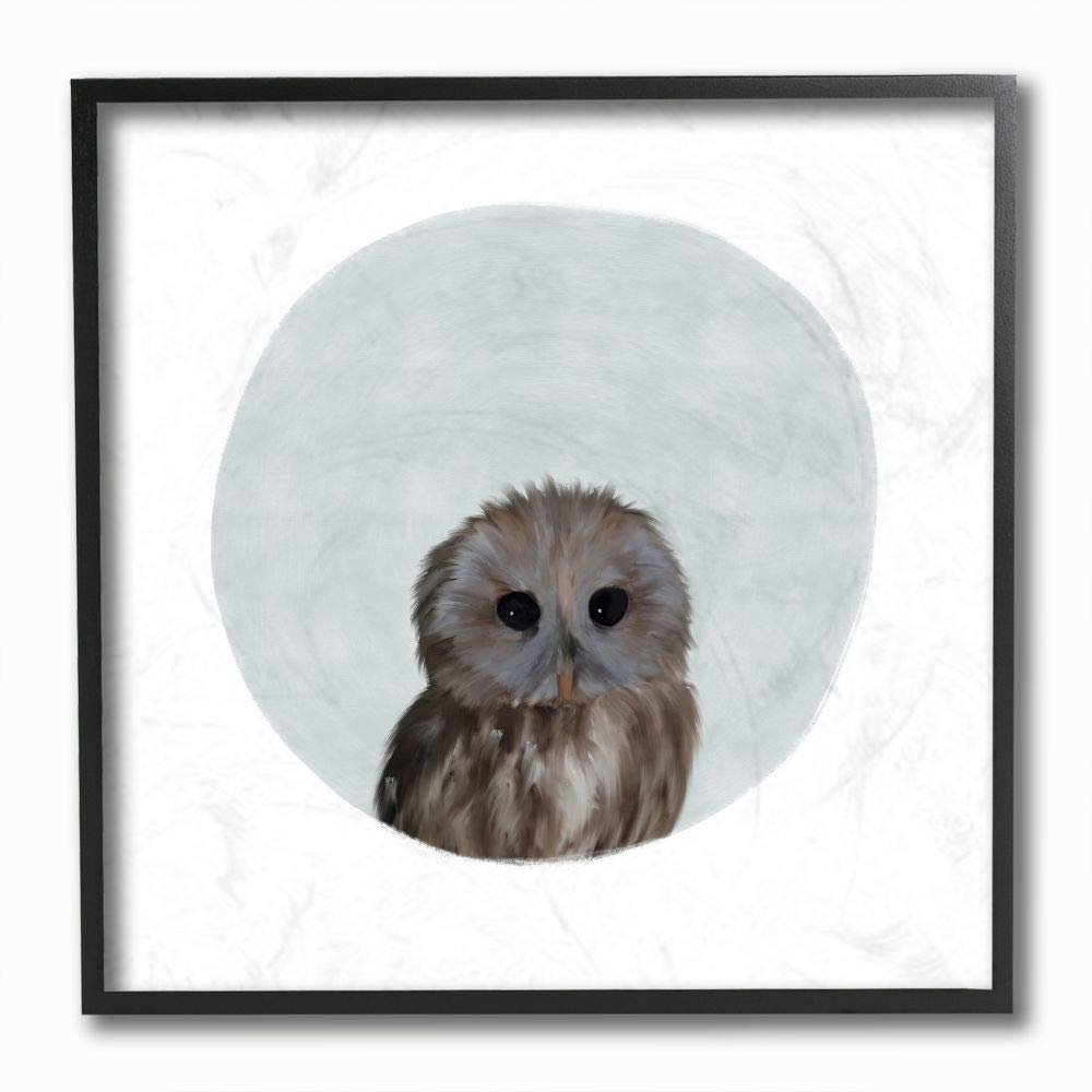 Baby Owl Animal Kids Painting