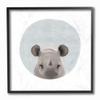 Baby Rhino Animal Kids Painting view 1