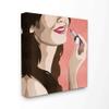 Stupell Industries Fashion Designer Lips Smile Pink Painting view 1