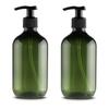 Soap Dispensers Bottles Creative European Soap Dispenser Press Manual Soap Bottle Household Bathroom Kitchen Hand Soap Bottle Dispenser Pump Bottles - Dish Soap (Color : Brown, Size : 300ml) view 1