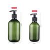 Soap Dispensers Bottles Creative European Soap Dispenser Press Manual Soap Bottle Household Bathroom Kitchen Hand Soap Bottle Dispenser Pump Bottles - Dish Soap (Color : Brown, Size : 300ml) view 2