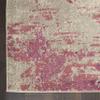 Nourison Home Celestial Modern Abstract Ivory/Pink 2' x 6' Area Rug, Easy Cleaning, Non Shedding, Bed Room, Living Room, Dining Room, Kitchen (2x6) view 4