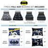 Franco Kids Bedding Super Soft Comforter and Sheet Set with Sham, 7 Piece Full Size, Batman view 4