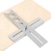 AUNMAS Ceramic Tile Hole Locator, Stainless Steel Universal Marble Punching Tool Measuring Adjustable Floor Drilling Guide Finder Gauge for Accurately Cutting Glass Ceramic view 1