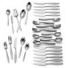 Lenox Emerick 65-Piece Flatware Set, 9.70 LB, Metallic view 1
