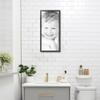 ArtToFrames 11x24 Inch Brown Picture Frame, This 0.75 Inch Custom Poster Frame is Dark Brown - Comes with Economy Acrylic and Corrugated Backing (2WOMD9331-11x24) view 2