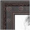 ArtToFrames 11x24 Inch Brown Picture Frame, This 0.75 Inch Custom Poster Frame is Dark Brown - Comes with Economy Acrylic and Corrugated Backing (2WOMD9331-11x24) view 4