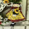 Rustic Decor, Country Decor, Wreath, Rustic Cow Wreath, Cow Decor, Wreath, Welcome Wreath, Krazy Mazie Kreations view 2