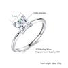 Bansriracha 100% Quality Assurance S925 Sterling Silver Ring Prince Cut 6mm Engagement Ring Fashion Jewelry Factory Direct (7) view 4