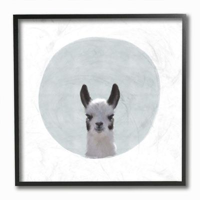 Baby Llama Animal Kids Painting