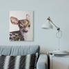 Stupell Industries Cute Baby Deer Animal Watercolor Painting view 3