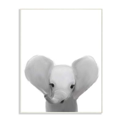 Baby Elephant Animal Kids Painting