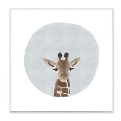 Baby Giraffe Animal Kids Painting