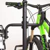 CyclingDeal Bike Vertical Freestanding Hanger Parking Rack - Fully Adjustable Gravity Storage Floor Stand - Safe & Secure for Hanging MTB Road Bicycles in Garage or Home - 4 Bikes Horizontal view 4