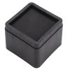 Fdit 4PCS Stackable Bed Risers Black -Proof Furniture Legs Risers for Sofa, Table, and Chair (3.3", 4Pcs) view 1