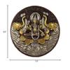 AONA Brass Goddess Lakshmi Wall Hanging Plate, Height 7.5 Inches view 4