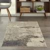 Nourison Home Celestial Ivory Grey 3' x 5' Area Rug - Easy Clean, Non Shedding, Bed Room, Living Room, Dining Room, Kitchen (3' x 5') view 1