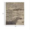 Nourison Home Celestial Ivory Grey 3' x 5' Area Rug - Easy Clean, Non Shedding, Bed Room, Living Room, Dining Room, Kitchen (3' x 5') view 2